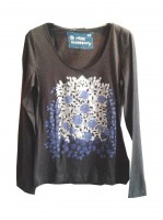 CAMISETA ROSAS
